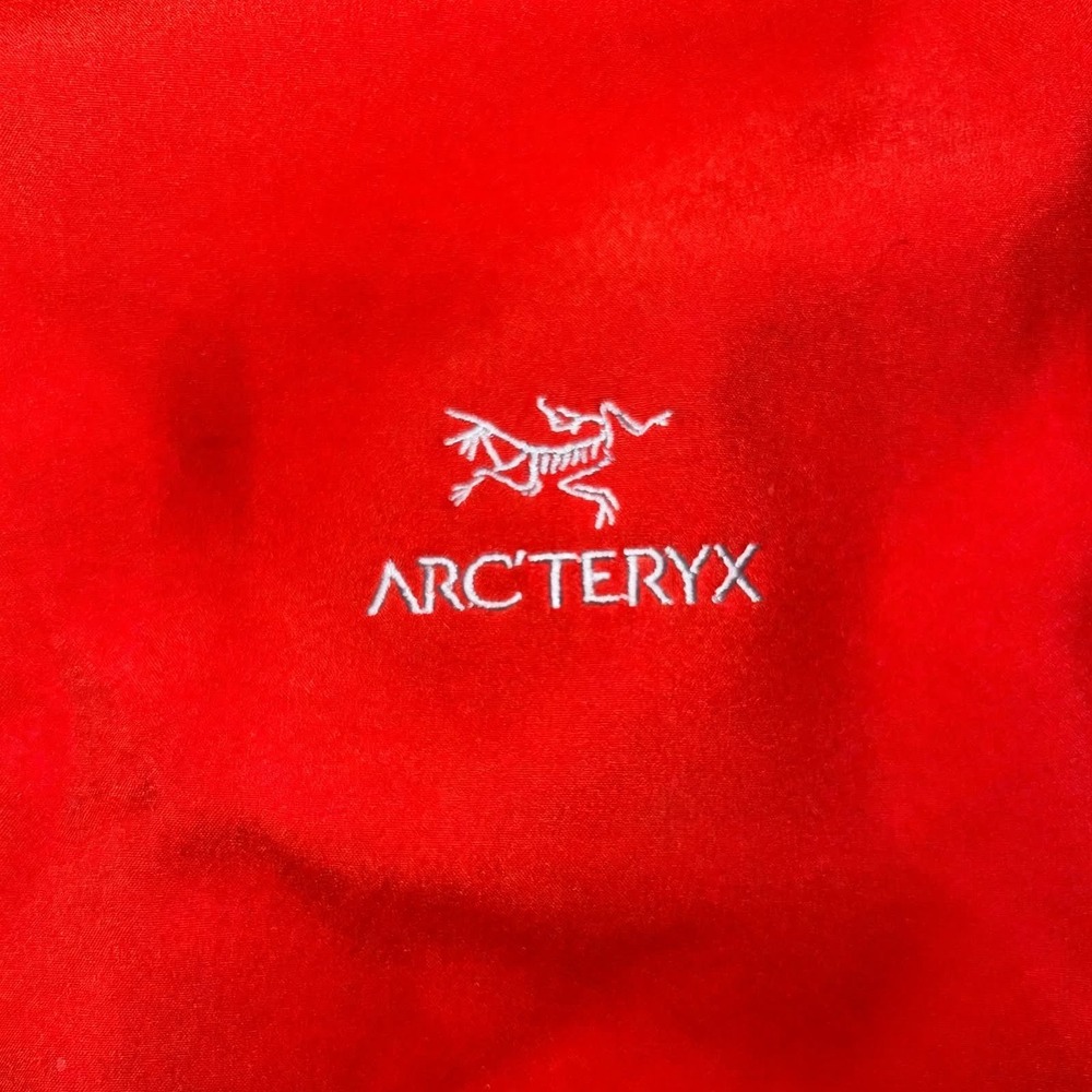 Arcteryx Gore Windstopper Softshell Jacket Womens M Red Fleece Lined Full Zip - Picture 5 of 11